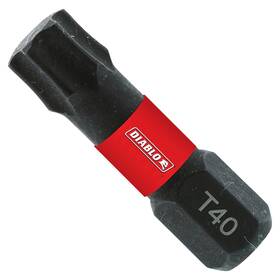 Dt401p25 Freud Diablo Torx Drive Bits For Installing And Removing Fasteners - 1/4-inch Hex