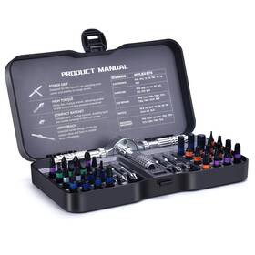 Fronnor Fr-40-1 40in1 Magnetic Screwdriver Set With Ratcheting Handle Extens