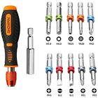 Ft104 Showpin Color Ring Magnetic Screwdriver Set Head Bits Hex