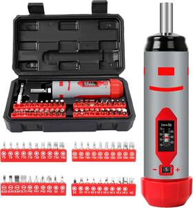Fuyeah 313051429455 42pcs Torque Screwdriver Set 10-70 Inch Pounds 40 Bits - Hex Torx Flat Phillip