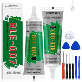 Ganbaro 754965193806 3.5 Oz Phone Glue Clear Craft Adhesive Kit For Electronic Screen Repair Cel