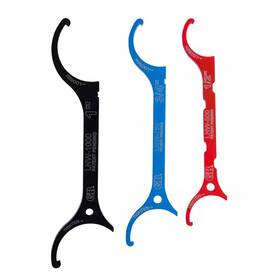 Gardner Bender 313104072096 3-piece Set Locknut Wrench Tool Kit Fits 0.50 Inch 0.75 And 1 Locknuts