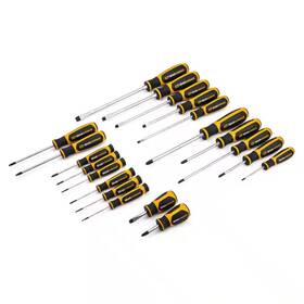 Gearwrench 744110438512 20 Pc. Phillips/slotted/torx Dual Material Screwdriver Set