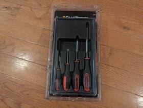 80061h Gearwrench 80061 4 Piece New Old Stock Screwdriver Set