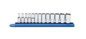 80304s-06 Gearwrench 13 Pc. 1/4 Drive 6 Pt. Mid-length Socket Set Metric - 80304s