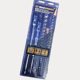 Gearwrench 91038 55-piece Ratchet And Bit Driver Set Brand New