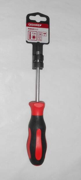 R38401622 Gedore Red T30x4 Torx Screwdriver Magnetic Tip - Germany New