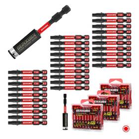 Amt20050-031 Geinxurn 30pieces 2 Inch T20 Impact Tough Magnetic Screwdriver Bit Set #20 Torx Head P