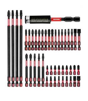 Gaim045-h Geinxurn Impact Tough Magnetic Mixed 45pack Insert Driver Bits S2 Alloy Steel Screwdrive