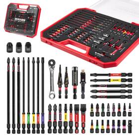 Gfy044ev-rd Geinxurn 44pcs Tools Set Packaged Impact Screwdriver Bits Ratchet