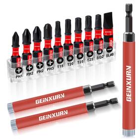 Gslb0120-013 Geinxurn 3 Pcs Drive Guide With Self Retracting Sleeve 5 Inch And 10 Screwdriver Bit Gslb0120-013 Geinxurn 3 Pcs Drive Guide With Self Retracting Sleeve 5 Inch And 10 Screwdriver Bit