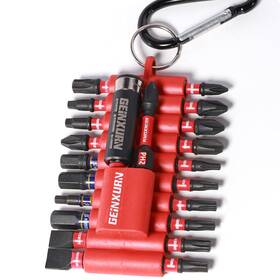 Hmix022 Geinxurn 22 Pieces Multi Impact Screwdriver Bits 1ftft/2ftft-22pcs Multi-bit