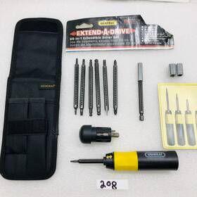 83525 General #83525 Screwdriver Set Vtg 2007 Extendable 25-in-1 Ultra Tech Tools