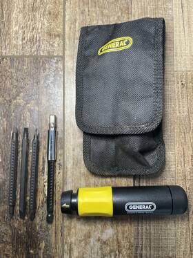 835-011 General Tools Extend-a-drive Ratcheting Screwdriver Bit Set