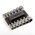 Generic 14pc Nut Driver Bits Nutdriver Metric And Standard Sae For Power Drill Socket 789611011833