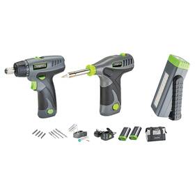 Gl0831ck2 Genesis 8-volt Li-ion 3-piece Cordless Tool Kit With Screwdriver So