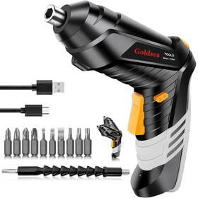 3.5n.m Goldsea Ty002 Electric Screwdriver 4.2v Cordless 1500mah Type-c