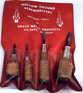 Grace Usa 731940217738 4 Pc Professional Screwdriver Set Made Machinists Gunsmiths