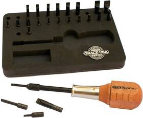 Grmt24 Grace Usa - Gunsmith 24 Bit Mag Tip Screwdriver Set Multi