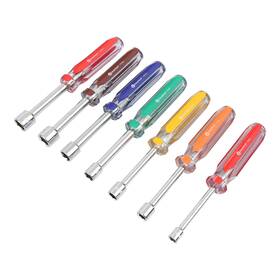 Nd71 Great Neck 787721132301 Greatneck 7 Piece Metric Professional Nut Driver Set