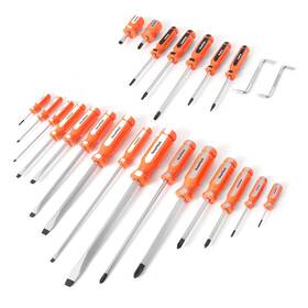 Great Neck B088c3bcw3 Greatneck 73777 24-pc Screwdriver Set Phillips Slotted Torx And
