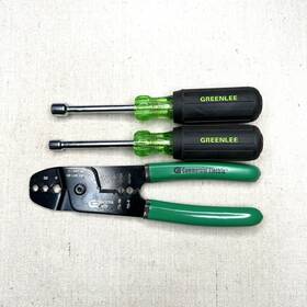 0253-35c Greenlee 6 Mm X 75 Nut Driver - 9 And Ce Wire Stripper