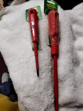 1x80mm47441 Greenlee 47541-47443 Tri-grip Screw Driver 3x 150mm 47443