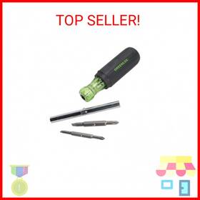 0153-42c Greenlee 692629873655 6-in-1 Multi-tool Screwdriver With Flat-tip Phillips And Hex