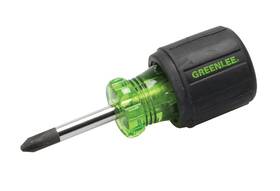 0153-32c Greenlee 783310546573 Stubby Screwdriver Phillips Tip No.2 By 1-1/4-inch