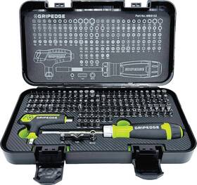 Grip Edge 840348902716 Gripedge Tools 132-pc R.p.t. Multi-bit Driver Set