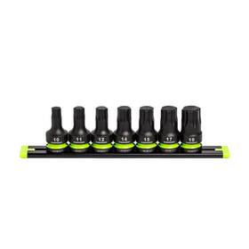 Ihcm7s Grip Edge Gripedge Tools 7-pc - 1/2 Inch Dr Short Metric Impact R.p.t. Hex Driver Set S