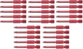 Grk 772691864277 86427 T15-2-inch Red 25 Driver Bits Size Count