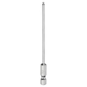 Gryfton 656320714020 Ball End Hex Screwdriver Bit Set 2mm Magnetic 1/4 Inch Shank 4 Long
