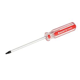 Gryfton 712662296027 Clear Red Plastic Handle 3 Mm Tip T10 Magnetic Torx Security Screwdriver