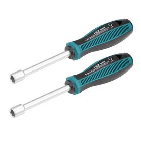 Gryfton 784958592823 3/8-inch Hex Nut Drivers Non-magnetic Six Point Tip With 3.6-inch Shaft 2 Pcs