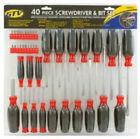 61566 Gtv Pc Set Bit Screwdriver 40
