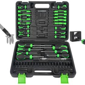 Ly021 Guradesign 107-piece Magnetic Screwdrivers Set With Case Screw Driver Includs Slot
