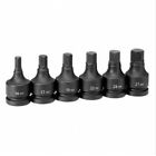 Gy9196mh . Hex Driver Corp. Set 6 Drive 1 Pneumatic Grey Metric Pieces