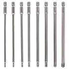 H-wj-213-8 Tonsiki Inch Hex Shank Length Steel Torx Security 750875650342