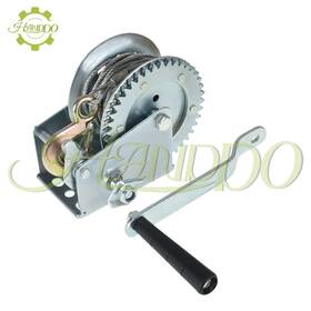 732670 Handdo 1200 Lbs Heavy Duty Hand Winch Crank Gear For Trailer Boat Or Atv
