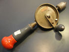 H1220 Handyman Hand Drill Style Vintage Screwdriver Stanley Wooden Beater Egg