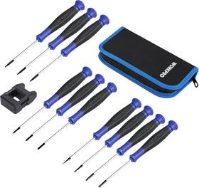 Hangzhou Greatstar Industrial Co. Ltd 726084492387 Workpro 10-piece Precision Screwdriver Set With Pouch Phillips Slotted Torx
