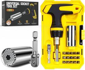 Game-049 Hanpure Stocking Stuffers For Men And Women - Cool Stuff Magnetic Ratchet Screwdri