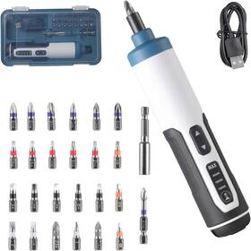 Hantinstom 788567164099 Electrical Tools Compact Power Screwdriver Kit Magnetic And Micro