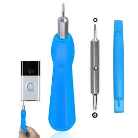 Hao Helper 746555600677 Ring Screwdriver Bit Set For Battery And Wifi Access - Fits All Video