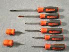 Shdx80o Hard Instinct Piece 8 Set Snap Screwdriver Combination Grip Shdx80o Hard Instinct Piece 8 Set Snap Screwdriver Combination Grip