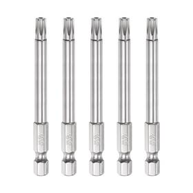 Hta230519hh0069 Harfington 5pcs Security Torx Bit 1/4 Inch Hex Shank 3 Long Drill Bits T27