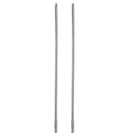 Hta240717hh001278 Harfington 2pcs #3 Phillips Screwdriver Bit Ph3 1/4 Inch X 370mm 6mm Gray