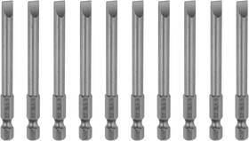 Hta240722hh001070 Harfington 10pcs Sl6 Magnetic Slotted Screwdriver Bits 6mm S2 Steel Flat Head Sc