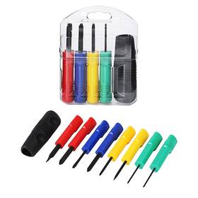 Harita 729993540590 Mini Screwdriver Sets With Magnet 8 In 1 Screw Driver Tool Phillips/slotted Head